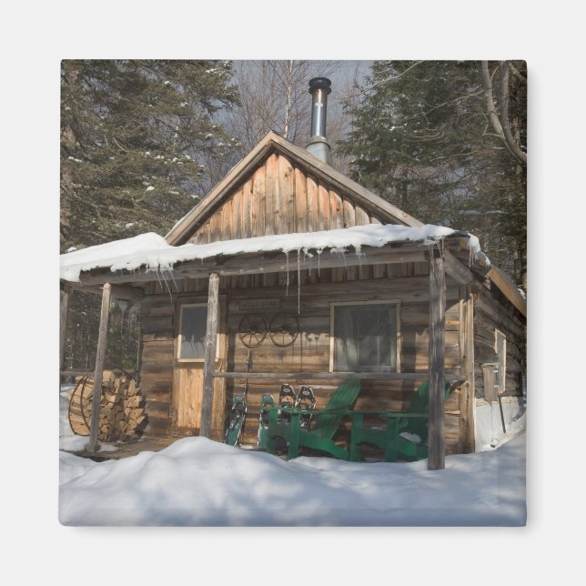 The cabins at the AMC's Little Lyford Pond Magnet (Front)