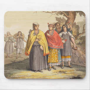 The Caciche Indians in Traditional Costumes, Nova Mouse Mat