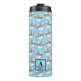 The Cadstudios Blue Thermal Tumbler