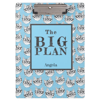 The Cadstudios The Big Plan Blue Clipboard
