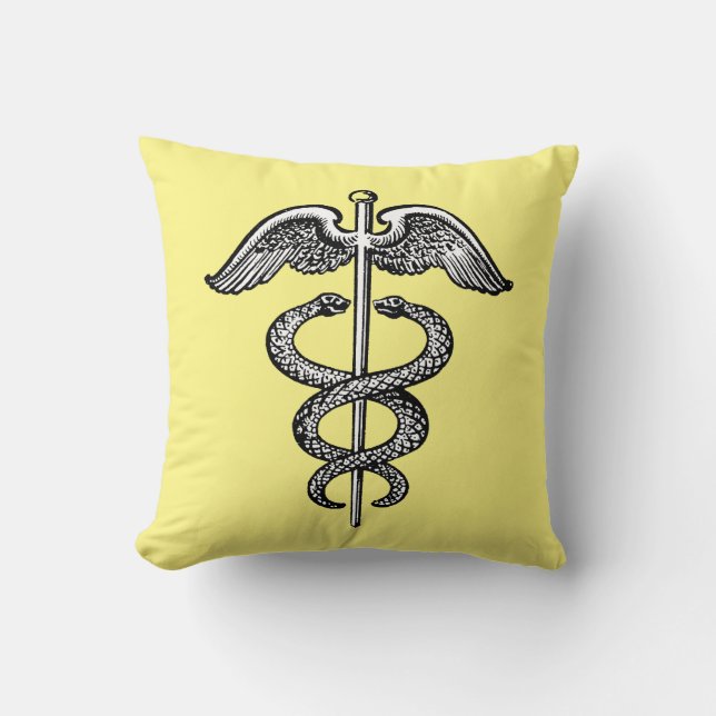 The Caduceus Cushion (Front)