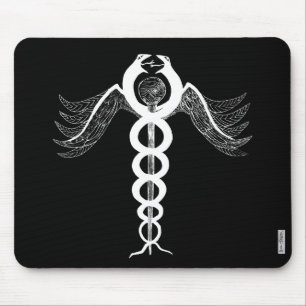 The Caduceus Mouse Mat