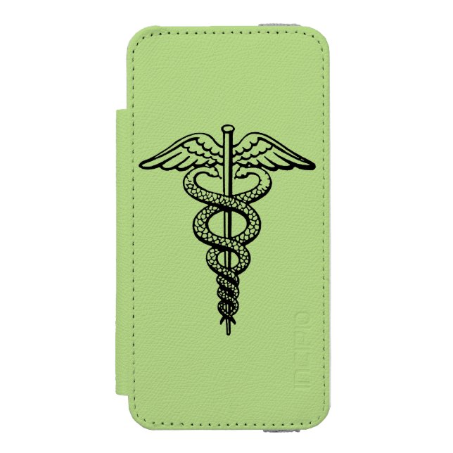 The Caduceus Symbol Incipio iPhone Wallet Case (Folio Front)
