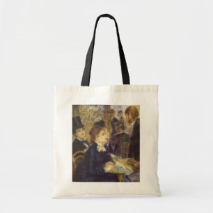 The Cafe by Pierre Renoir, Vintage Impressionism Tote Bag