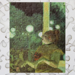 The Cafe Concert by Edgar Degas, Vintage Fine Art Jigsaw Puzzle