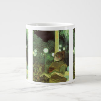 The Cafe Concert by Edgar Degas, Vintage Fine Art Large Coffee Mug