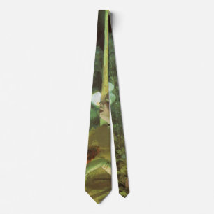 The Cafe Concert by Edgar Degas, Vintage Fine Art Tie