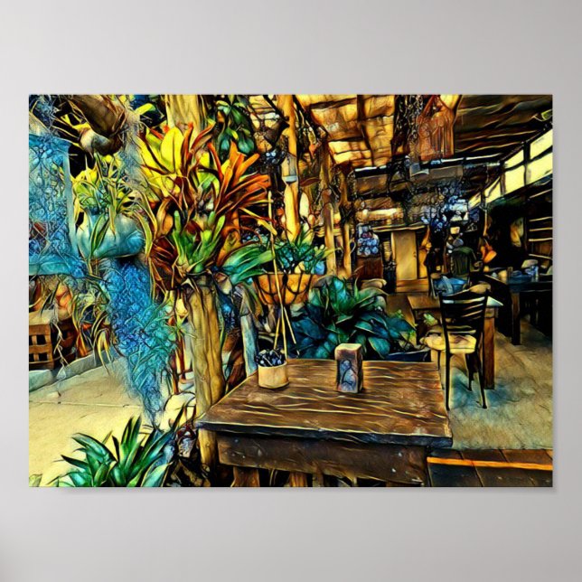 The Cafe Poster (Front)