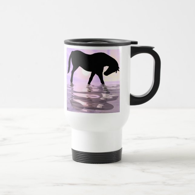 The Caffeinated Colt Travel Mug (Right)