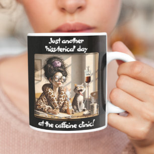 The Caffeine Clinic Large Coffee Mug