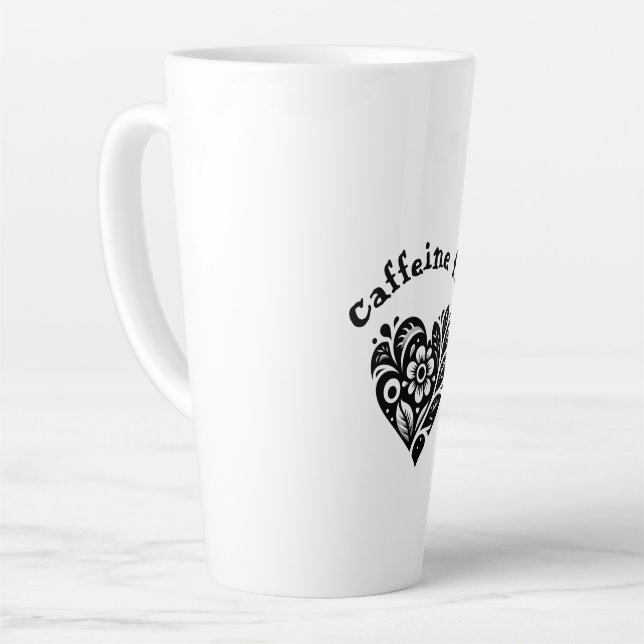 The caffeine free mug (Left Angle)