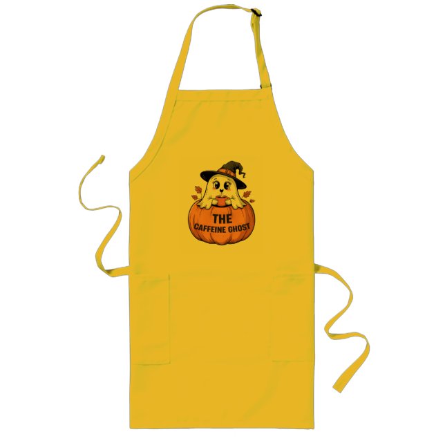 The Caffeine Ghost V2 Long Apron (Front)