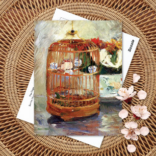 The Cage Love Birds Berthe Morisot Postcard