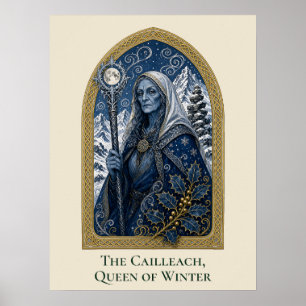 The Cailleach, Queen of Winter Poster