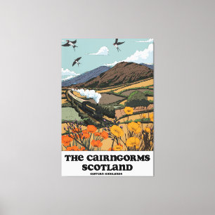 The Cairngorms Scotland  Canvas Print