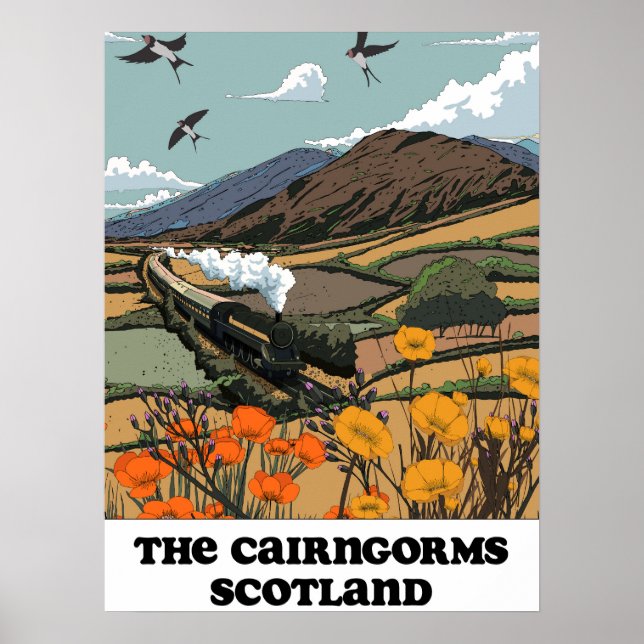 The Cairngorms Scotland  Poster (Front)