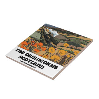 The Cairngorms Scotland  Tile