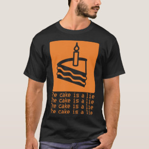 The Cake Is A Lie vintage T-Shirt