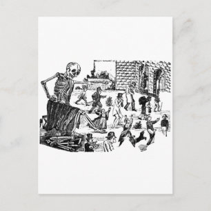 The Calavera General of the Graveyard Postcard