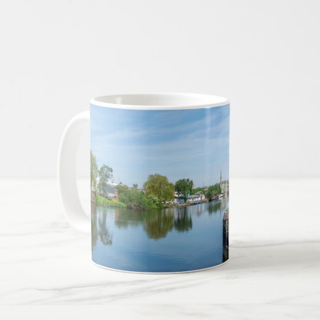 The Calder & Hebble Navigation, Wakefield Coffee Mug (Front Left)