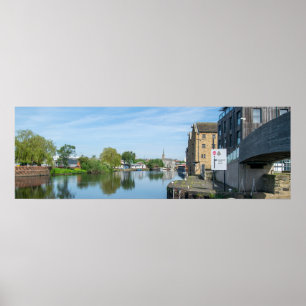 The Calder & Hebble Navigation, Wakefield Poster