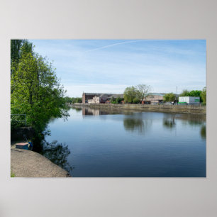 The Calder & Hebble Navigation, Wakefield Poster