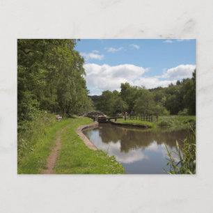 The Caldon Canal Cheddleton Staffordshire Postcard