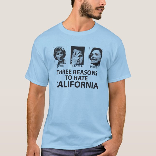 The California Liberals T-Shirt (Front)