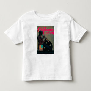The California Limited Train Travel Poster Toddler T-Shirt