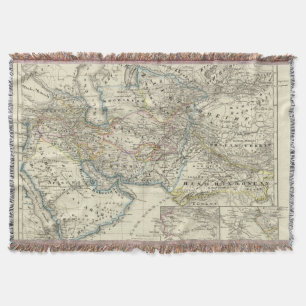 The Caliph's empire at its biggest - East Throw Blanket