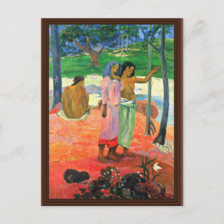 The Call By Gauguin Paul (Best Quality) Postcard