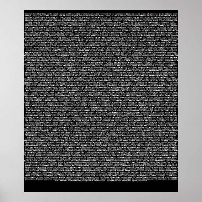 The Call of Cthulhu Chapter One by H P Lovecraft Poster (Front)