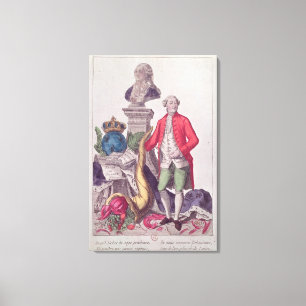 The Call of Jacques Necker  16th July 1789 Canvas Print