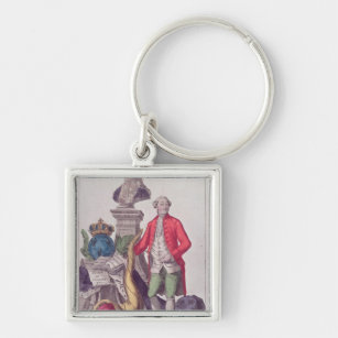 The Call of Jacques Necker  16th July 1789 Key Ring