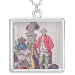 The Call of Jacques Necker  16th July 1789 Silver Plated Necklace
