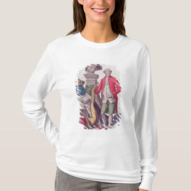 The Call of Jacques Necker  16th July 1789 T-Shirt (Front)