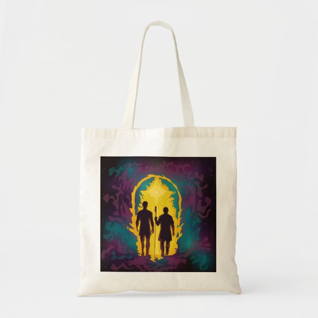 The Call of the Arcane Path Tote Bag (Front)
