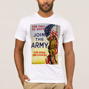 The Call to Duty ~ Join the Army T-Shirt