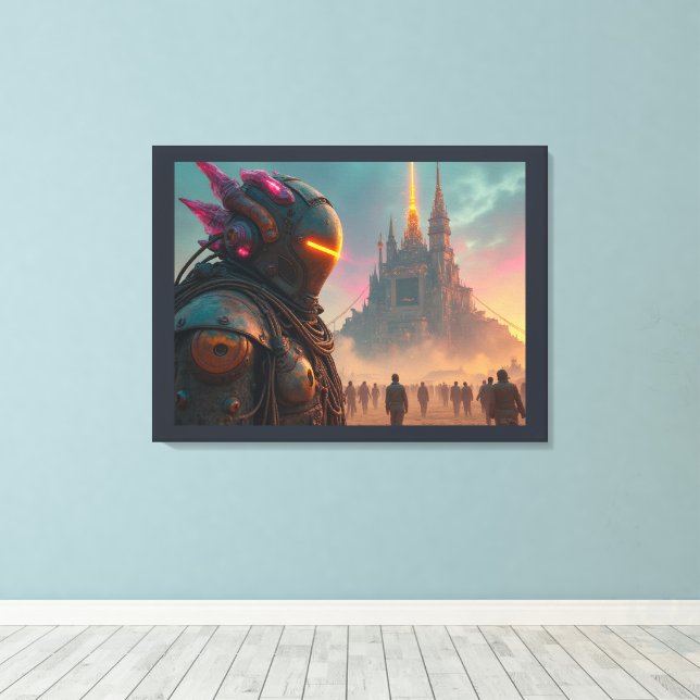 The Calling canvas print (Insitu(Wood Floor))