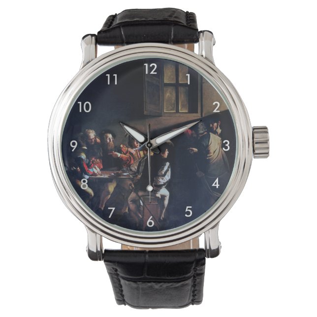 The Calling of Saint Matthew, Caravaggio Watch (Front)
