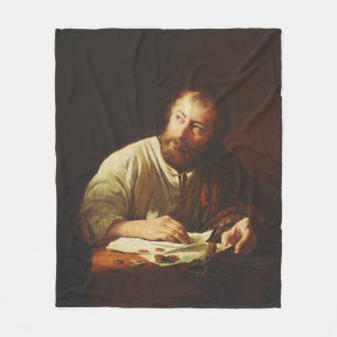The Calling of Saint Matthew Fine Art Fleece Blanket
