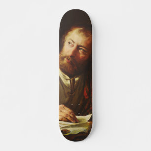 The Calling of Saint Matthew Fine Art Skateboard