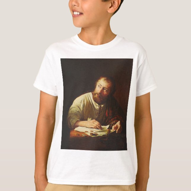 The Calling of Saint Matthew Fine Art T-Shirt (Front)