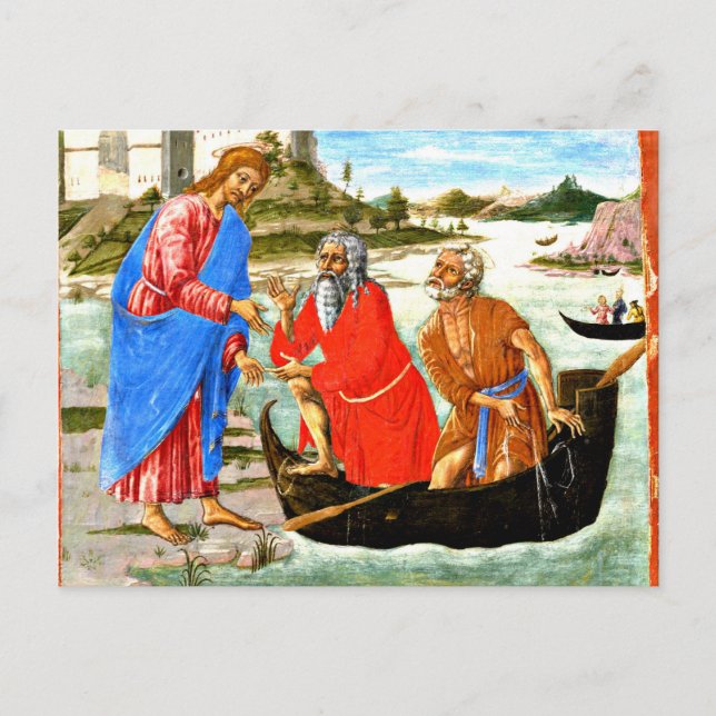 The Calling of Saints Peter and Andrew Postcard (Front)