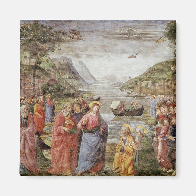 The Calling of SS. Peter and Andrew, 1481 Magnet (Front)