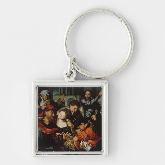 The Calling of St. Matthew Key Ring (Front)