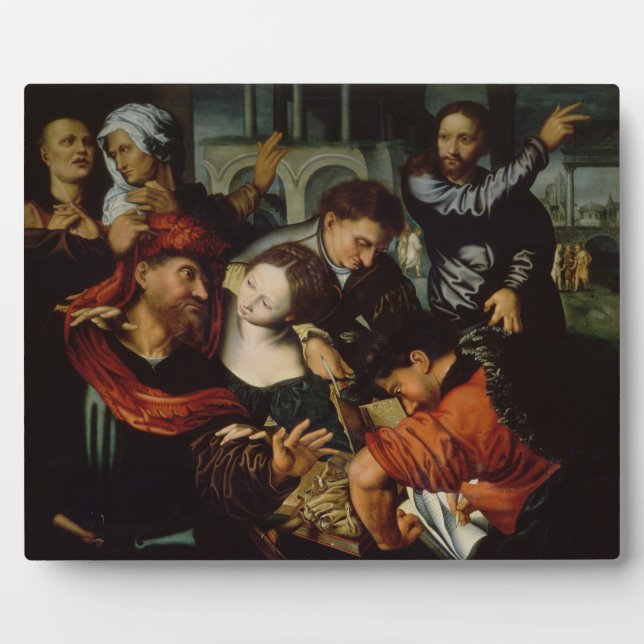 The Calling of St. Matthew Plaque (Front)