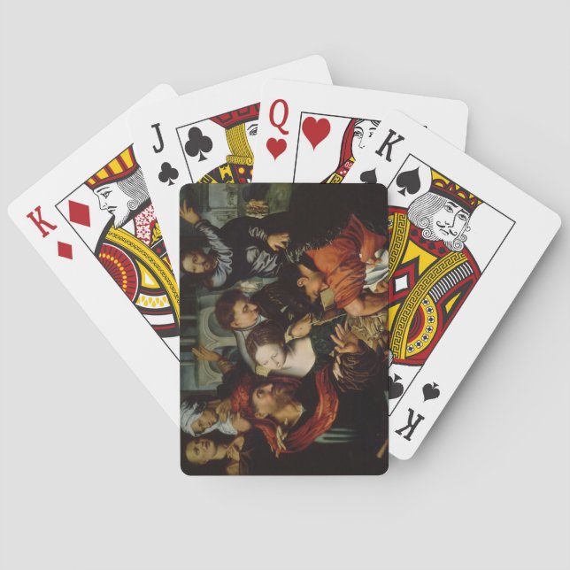 The Calling of St. Matthew Playing Cards (Back)