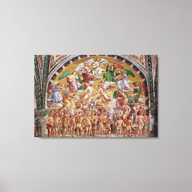 The Calling of the Chosen to Heaven Canvas Print (Front)