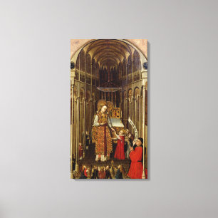 The Calling of the Virgin Canvas Print